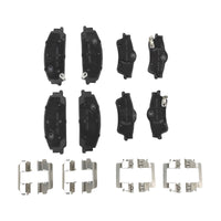 8 Pcs x Front & Rear Brake Pad With Clips Fit For Holden Calais Caprice Commodore VE Statesman WM - image 1