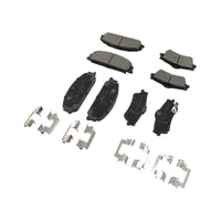 8 Pcs x Front & Rear Brake Pad With Clips Fit For Holden Calais Caprice Commodore VE Statesman WM - image 3