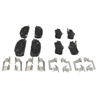 8 Pcs x Front & Rear Brake Pad With Clips Fit For Holden Calais Caprice Commodore VE Statesman WM - image 4