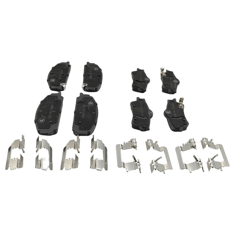 8 Pcs x Front & Rear Brake Pad With Clips Fit For Holden Calais Caprice Commodore VE Statesman WM - image 4