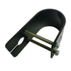 50mm Bullbar Mount Wrap Around Black Slotted Bracket Fit For Antenna UHF CB