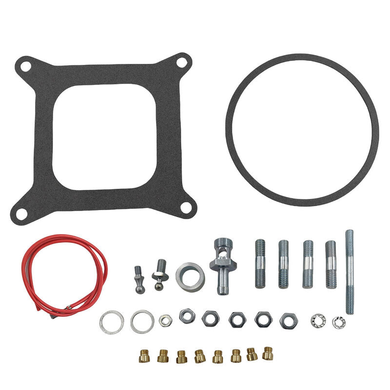 4 Barrel Carburetor 600 CFM Manual Choke 0-1850S Fit For Holley 4160 - image 9