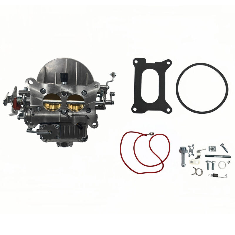 Carburetor 350 CFM for Holley 2300 Series 0-7448 2 Barrel Manual Choke Aluminum - image 2