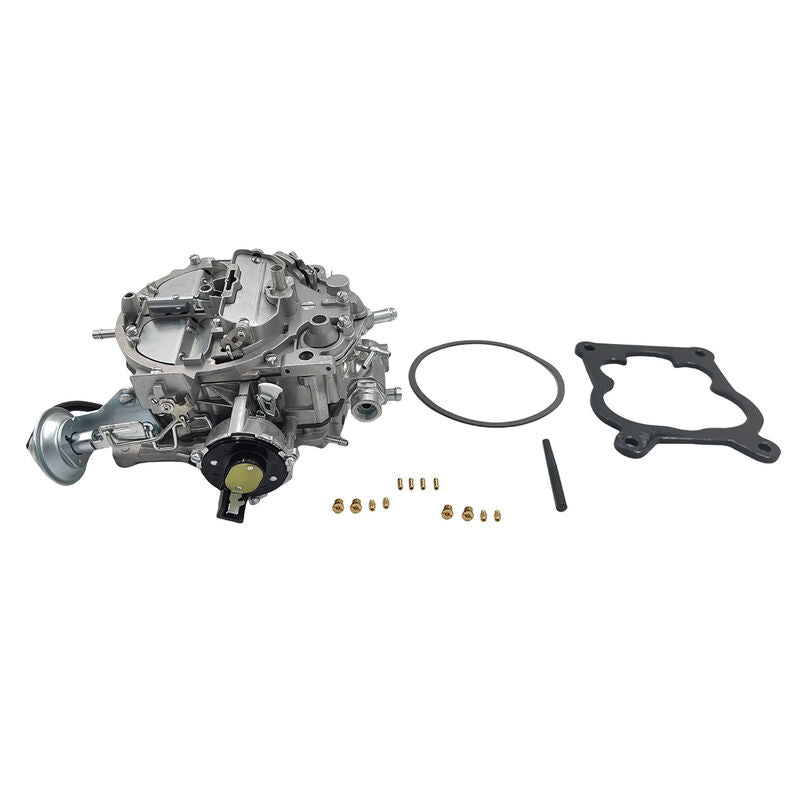 Quadrajet 4 BBL Carburetor With Gasket Fit For Rochester 305-350 Engines 650 CFM Electric Choke - image 10