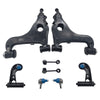 8 x Front Suspension Control Arm & Ball Joints Fit For Mercedes Benz W210 E250 E300