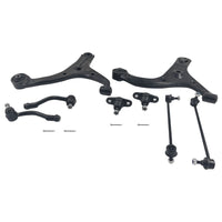 8Pcs Lower Ball Joint Control Arm Sway Bar Link Tie Rod End Kit Fit For Kia Rio JB Sedan & Hatch 08/2005-04/2011 - image 4