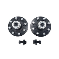 8 x 6.5 Lug 8000LB Superior Shipping Container Wheels Bolt-on Spindle Kit - image 2