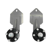 Pair 5 Lug Shipping Container Wheels With Hub 5x4.75 Fit For 20ft & 40ft Container For Holden HQ Stud Pattern - image 3