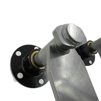 Pair 5 Lug Shipping Container Wheels With Hub 5x4.75 Fit For 20ft & 40ft Container For Holden HQ Stud Pattern - image 6