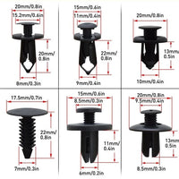190Pcs Car Body Trim Clips Retainer Rivets Screw Panel Push Fastener Bumper - image 8