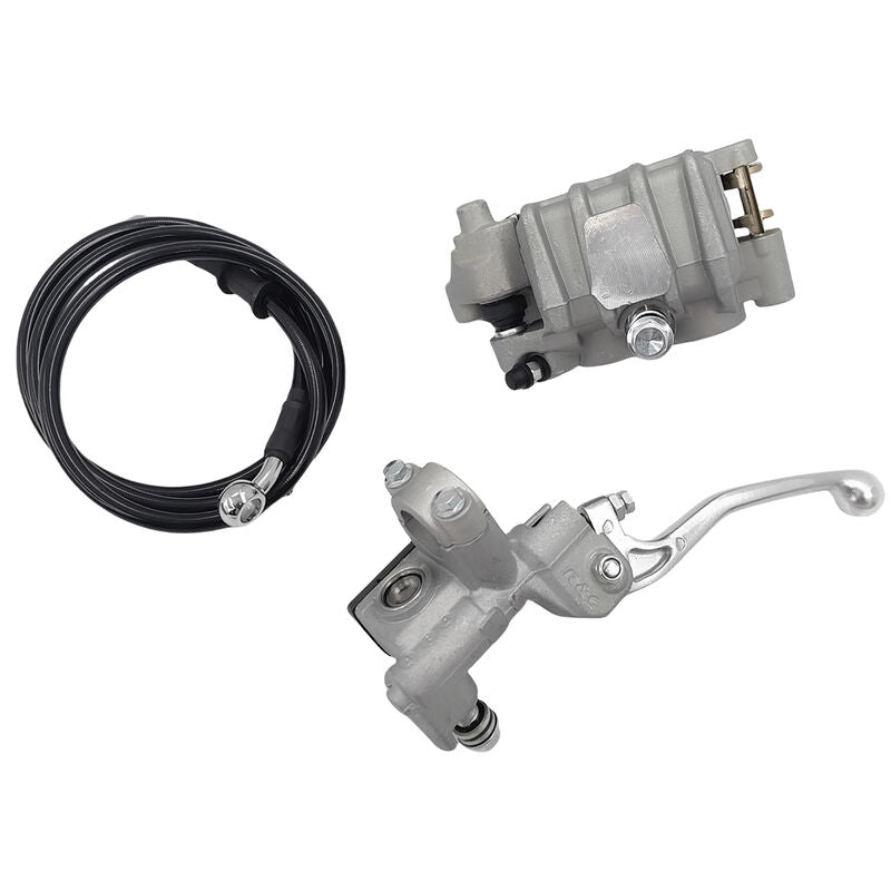 Front Brake Caliper Master Cylinder & Hose Fit For Yamaha YZ125 YZ250 YZ250F YZ450F 5UN-2580T-00-00 1998-2007 - image 6