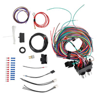 Universal 12 Circuit Wiring Harness Kit 12V Muscle Car Street Hot Rod XL Wires - image 3