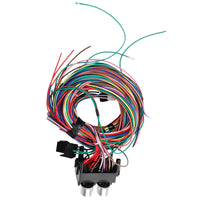 Universal 12 Circuit Wiring Harness Kit 12V Muscle Car Street Hot Rod XL Wires - image 6
