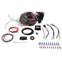 Universal 12 Circuit Wiring Harness Kit 12V Muscle Car Street Hot Rod XL Wires - image 13