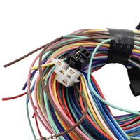 21 Circuit Wiring Harness Kit Extra Long Wires With 17 Fuses & Panel - image 6