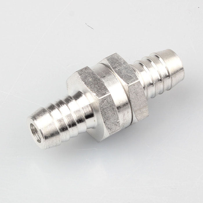 6mm 1/4" Aluminium Alloy One Way Non Return Check Valve Petrol Diesel - image 3