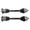 Pair Front CV Joint Axle Shafts Fit For Audi A4 B6 B7 1.8L 2.0L 2.4L 3.0L 2001-2008