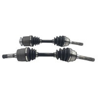 Pair CV Joint Drive Shafts Fit For Ford Courier PC PD PE PG Raider UV For Mazda B2500 B2600 UF UN Without FWH - image 1