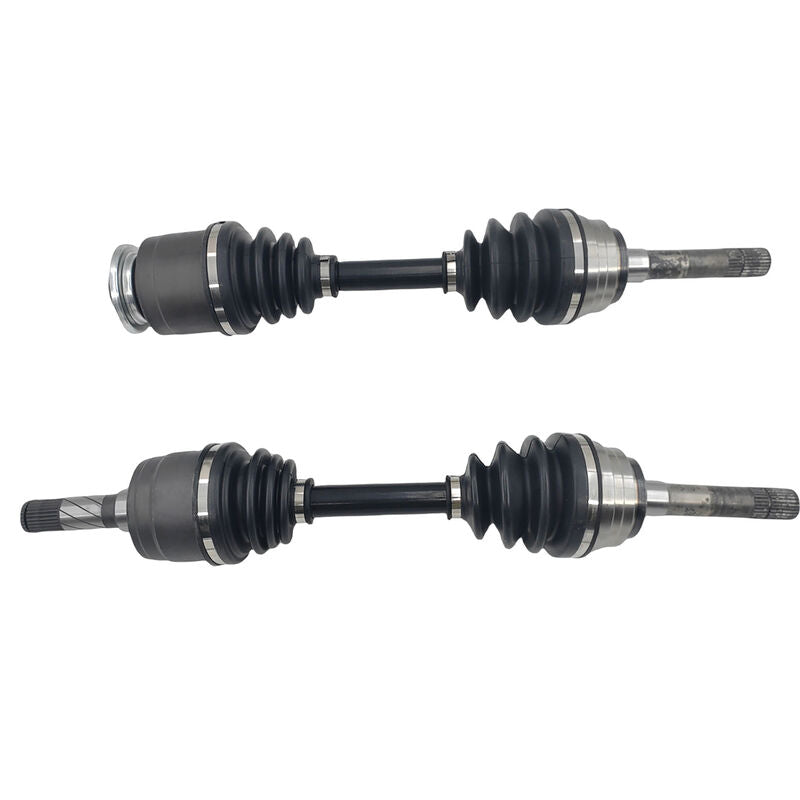 Pair CV Joint Drive Shafts Fit For Ford Courier PC PD PE PG Raider UV For Mazda B2500 B2600 UF UN Without FWH - image 2