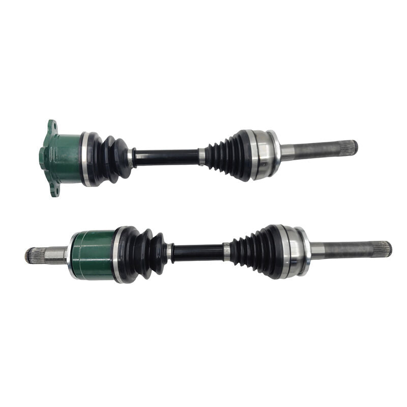 Pair Front CV Joint Axle Shafts Fit For Mitsubishi Pajero NH NJ NK NL 2.6L 4Cyl & V6 3.0L Petrol Manual 05/1991-01/2000 - image 1