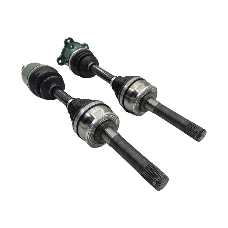 Pair Front CV Joint Axle Shafts Fit For Mitsubishi Pajero NH NJ NK NL 2.6L 4Cyl & V6 3.0L Petrol Manual 05/1991-01/2000 - image 3