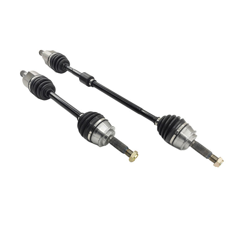 Pair Front CV Joint Axle Shafts Fit For Mitsubishi Colt RG 4A91 1.5L CVT Auto Without ABS 2004-2009 - image 3