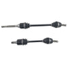 Pair Front CV Joint Drive Shafts Fit For Mitsubishi Outlander ZG ZH 2.4L AWD 4cyl 125kW 2006-2012