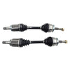 Pair Front CV Joint Axle Shafts Fit For Nissan Navara D23 NP300 For Mercedes Benz X250D 2.3L X350 4WD 2015-2020