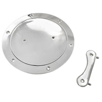 Inspection Port Deck Plate 205 mm With Key 316 Stainless Steel - image 3