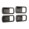 4 Pcs Front Rear Door Bezel Inner Grey Fit For Toyota LandCruiser 80 Series FJ80 FZJ80 HDJ80 HDJ81