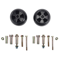 2Pcs 5" Deck Wheels Axle Kits Fit For John Deere Ride On Mowers AM116299 AM133602 M111489 - image 2