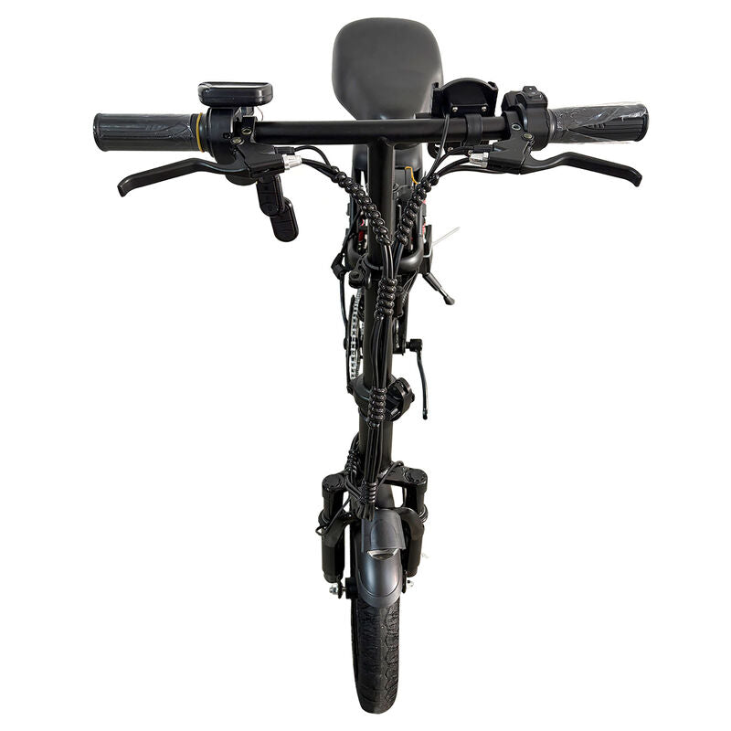 Black Adult 1000W Electric Bike Foldable E Bicycle Mountain E Bikes 14" 3 Speed 50km/h - image 5