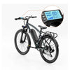 Black Adult Electric Bike 26'' 1500W Brushless Motor EBike Off Road 7 Speed Mountain Ebike