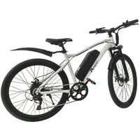 White 1500W Electric Bike 26'' E-MTB 48V Ebike Adult off Road City Bicycle Commuter - image 2