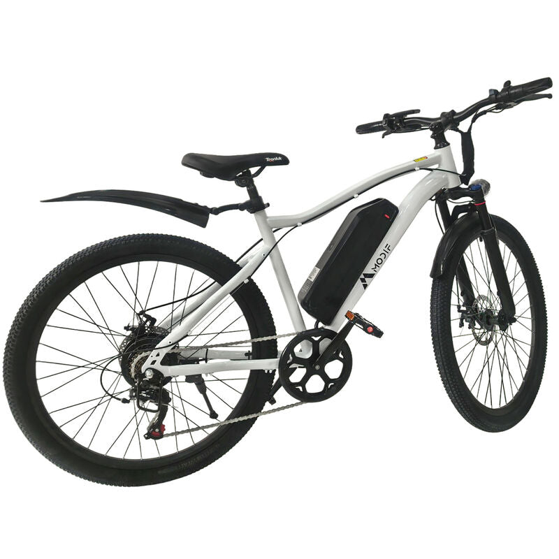 White 1500W Electric Bike 26'' E-MTB 48V Ebike Adult off Road City Bicycle Commuter - image 2