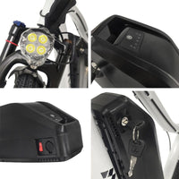 White 1500W Electric Bike 26'' E-MTB 48V Ebike Adult off Road City Bicycle Commuter - image 7
