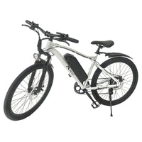 White 1500W Electric Bike 26'' E-MTB 48V Ebike Adult off Road City Bicycle Commuter - image 11