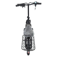 Black Electric Scooter With Seat Foldable Motorised Adults EScooter Commuter - image 3