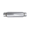 2.5" 12" Long Exhaust Hotdog Resonator Muffler Glass Pack High Flow Fit For Megapower
