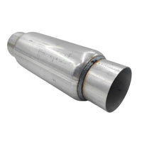 3" Exhaust Hotdog Resonator Muffler Glass Pack 9" Long High Flow - image 1