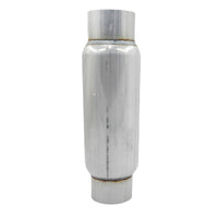 3" Exhaust Hotdog Resonator Muffler Glass Pack 9" Long High Flow - image 3