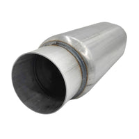 3" Exhaust Hotdog Resonator Muffler Glass Pack 9" Long High Flow - image 4