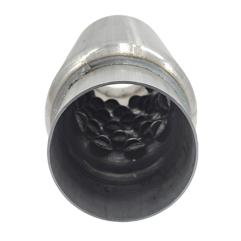 3" Exhaust Hotdog Resonator Muffler Glass Pack 9" Long High Flow - image 5