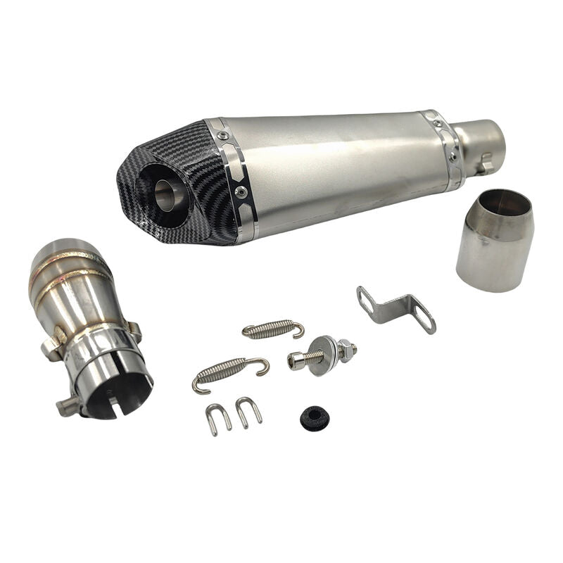 Modified Exhaust Muffler Pipe Silencer Fit For Kawasaki Z250 Ninja 250 300 2013-2016 - image 1
