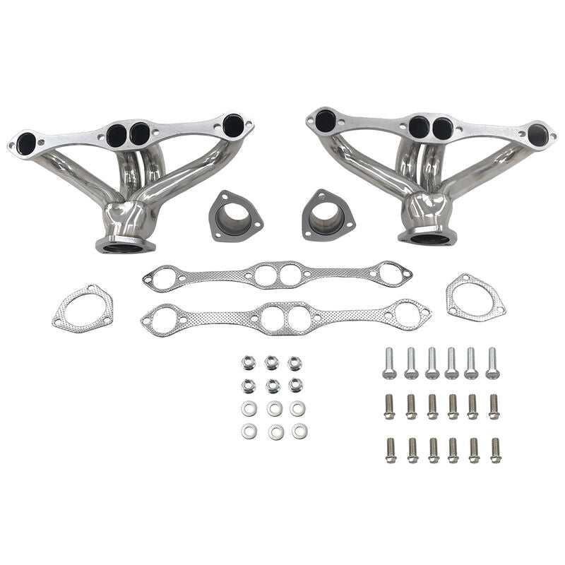 Manifold Exhaust Headers Fit For All Small Block Chevy V8 Engines 283 305 327 350 - image 2
