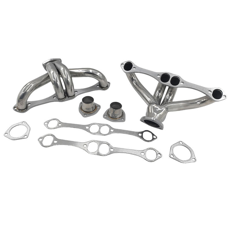 Manifold Exhaust Headers Fit For All Small Block Chevy V8 Engines 283 305 327 350 - image 4