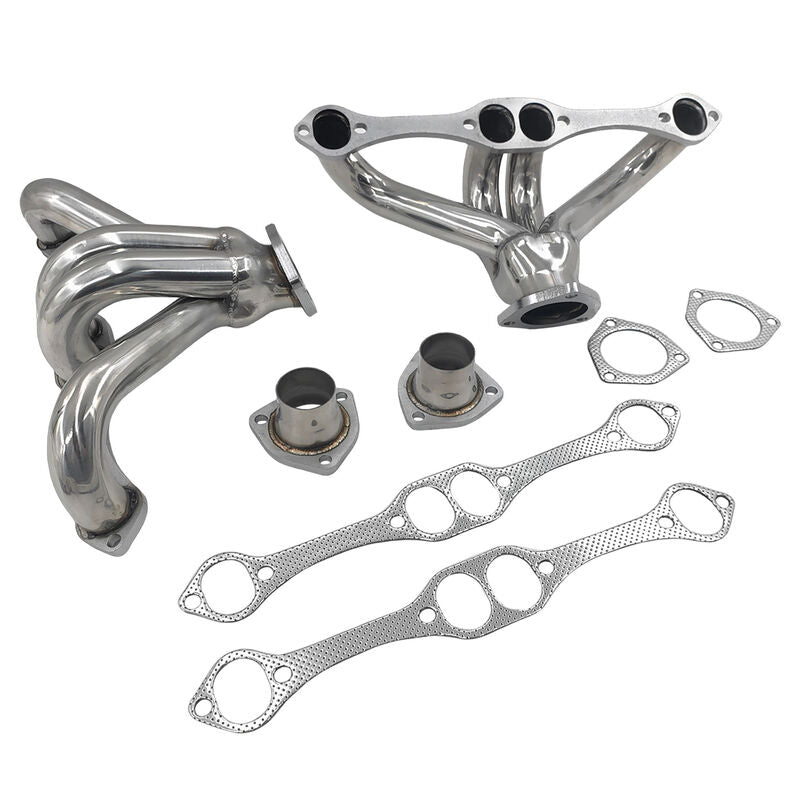 Manifold Exhaust Headers Fit For All Small Block Chevy V8 Engines 283 305 327 350 - image 5