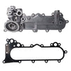 Oil Cooler Cover With Gasket Fit For Toyota LandCruiser HDJ78 HZJ80 HDJ100 Coaster HDB50 HZB70 1572117012