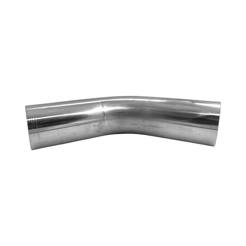 Exhaust Pipe Mandrel Bend 3" Inch 45 Degree 76mm Aluminised Mild Steel - image 2