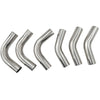 6 Pcs 3" Inch 76mm Exhaust Pipe Mandrel Bend Mild Steel 45 Degree & 90 Degree Bends